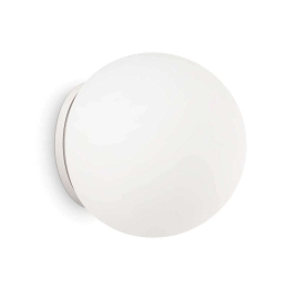 Φωτιστικό Τοίχου-Απλίκα Mapa 059815 20x18cm 1xE27 60W White Ideal Lux