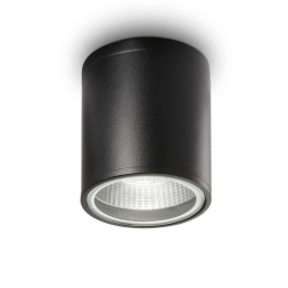 Φωτιστικό Οροφής-Σποτ Gun 122687 11x11,5cm 1xGU10 28W IP44 Black Ideal Lux