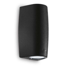 Φωτιστικό Τοίχου Keope 147819 9x16,5x7,5cm 2xGU10 6W 4000K IP55 Black Ideal Lux