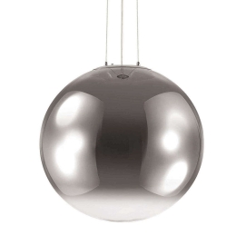 Φωτιστικό Οροφής Mapa 161327 50x56/265cm 1xE27 60W Chrome Ideal Lux