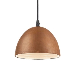 Φωτιστικό Οροφής Folk 174204 18x17/214cm 1xE27 60W Copper Ideal Lux