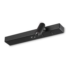 Φωτιστικό Τοίχου Bonne Nuit-2 336817 3000K 420lm 22x6x6,5cm Black Ideal Lux