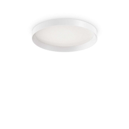 Φωτιστικό Οροφής - Πλαφονιέρα Fly 341163 2700K 3300lm D457,8cm White Ideal Lux