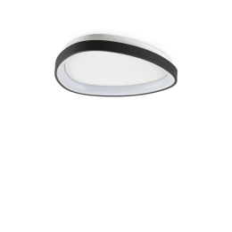 Φωτιστικό Οροφής - Πλαφονιέρα Gemini 341446 D042 On-Off 2700K 2300lm Black Ideal Lux