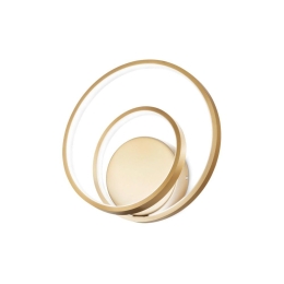 Φωτιστικό Τοίχου Oz 342276 On-Off 4000K 2650lm 29x8x30cm Copper Ideal Lux