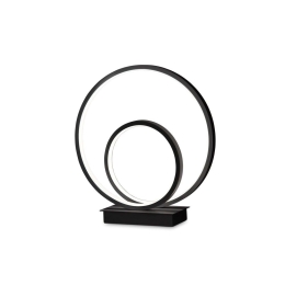 Επιτραπέζιο Φωτιστικό Oz 342474 On-Off 2700K 2500lm 28x8x31cm Black Ideal Lux