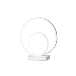 Επιτραπέζιο Φωτιστικό Oz 342498 On-Off 4000K 2800lm 28x8x31cm White Ideal Lux