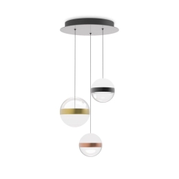 Φωτιστικό Οροφής Κρεμαστό Galaxy 342993 3000K 2800lm 25x231cm Multi Ideal Lux