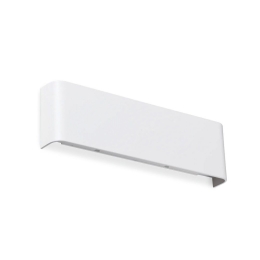 Φωτιστικό Τοίχου Delta 345154 30x3,5x9cm 3000K 1100lm White Ideal Lux