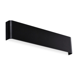 Φωτιστικό Τοίχου Delta 345208 D041 41x3,5x9cm 4000K 1650lm Black Ideal Lux