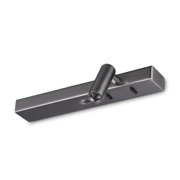 Φωτιστικό Τοίχου Bonne Nuit-2 345482 3000K 420lm 22x6x6,5cm Nickel Ideal Lux