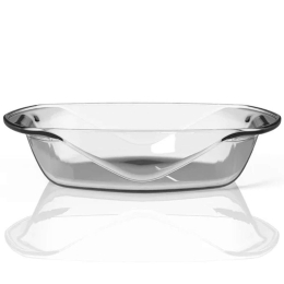 Πυρίμαχο Σκεύος Chef Table 448801 41x27x7,9cm Clear Cook-Shop Γυαλί