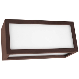 Φωτιστικό Τοίχου - Απλίκα Vigo VIGO2E27C 25x10,8x10,8cm E27 20W Corten Bot Lighting