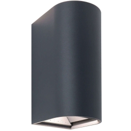 Φωτιστικό Τοίχου - Απλίκα Cordova CORDOVA10GK 6,9x9,7x17cm 2xLed 360lm 10W Antracite Bot Lighting