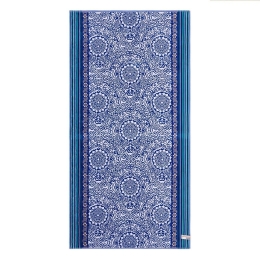 Πετσέτα Θαλάσσης Arona Blue Bassetti Θαλάσσης 90x180cm 100% Βαμβάκι
