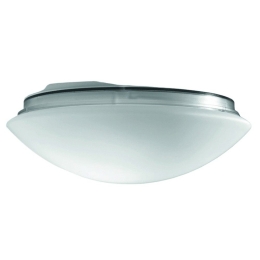 Φωτιστικό Οροφής - Πλαφονιέρα Bis LD6111NE 31x10cm LED 12,5W 3000K IP44 White Zafferano PC,Γυαλί
