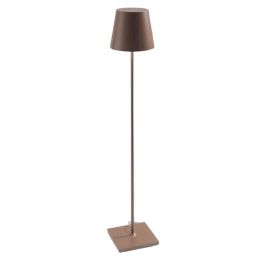 Φωτιστικό Δαπέδου Poldina 230V LL0360R3 28x150cm 1xE27 15W IP40 Corten Zafferano