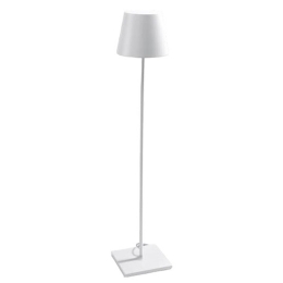 Φωτιστικό Δαπέδου Poldina 230V LL0360B3 28x150cm 1xE27 15W IP40 White Zafferano