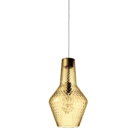 Φωτιστικό Οροφής Romeo LRM3104 25X318cm 1xE27 70W IP20 Amber Zafferano