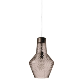 Φωτιστικό Οροφής Romeo LRM0109 23x153cm 1xE27 70W IP20 Grey Zafferano