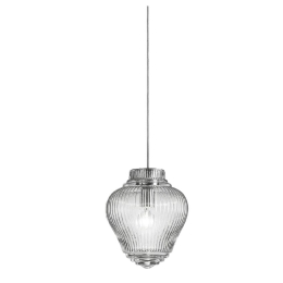 Φωτιστικό Οροφής Clyde LCL0101 23x150cm 1xE27 70W IP20 Clear Zafferano
