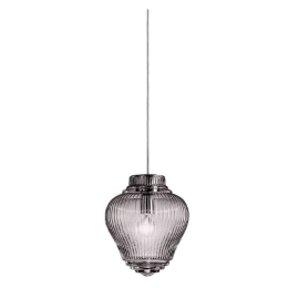 Φωτιστικό Οροφής Clyde LCL0109 23x150cm 1xE27 70W IP20 Grey Zafferano