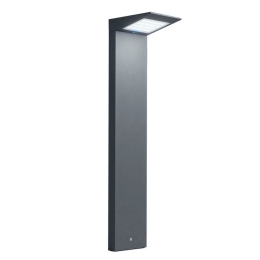 Φωτιστικό Δαπέδου Ηλιακό Solar LD0402G3 14x16,5x65cm Led 2,2W 3000K IP54 Dark Grey Zafferano