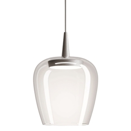 Φωτιστικό Οροφής Bilia LBA1001 18x324cm Led Triac 8W IP40 2700K Silver-Clear Zafferano