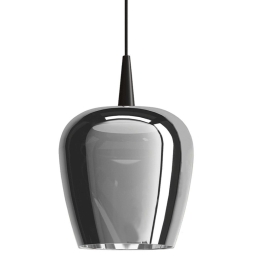 Φωτιστικό Οροφής Bilia LBA1022 18x324cm Led Triac 8W IP40 2700K Black-Silver Zafferano