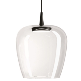 Φωτιστικό Οροφής Bilia LBA2021 27x333cm Led Triac 8W IP40 2700K Black-Clear Zafferano