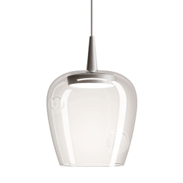 Φωτιστικό Οροφής Bilia LBA3001 18x324cm Led Triac 8W IP40 2700K Silver-Clear Zafferano
