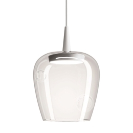 Φωτιστικό Οροφής Bilia LBA3011 18x324cm Led Triac 8W IP40 2700K White-Clear Zafferano