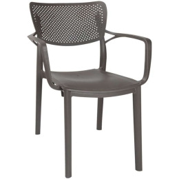 Πολυθρόνα Bellini 824-123-008 54,5x53x84cm Anthracite