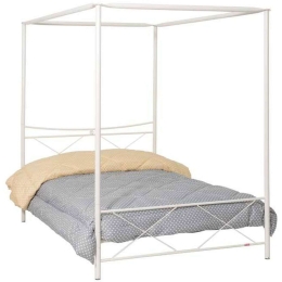 Κρεβάτι Με Ουρανό Arion (Για Στρώμα 150x200) 827-221-044 158x208x200cm Beige Διπλό