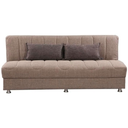 Καναπές - Κρεβάτι Τριθέσιος New Tiger 828-122-127 190x85x83cm Brown