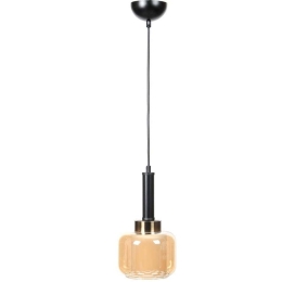 Φωτιστικό Οροφής 835-125-322 15x75cm 1xE27 60W Black-Bronze