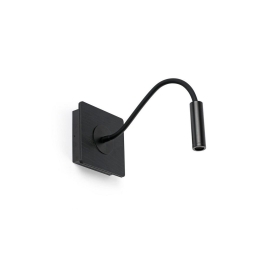 Φωτιστικό Τοίχου Mood Reader 20064 LED 2W 3000K 105Lm Black Faro Barcelona