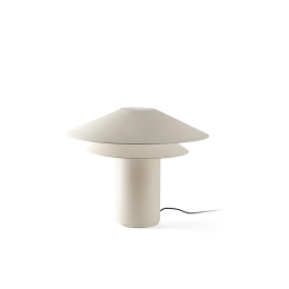 Φωτιστικό Επιτραπέζιο Shan 20069 1XE27 60x48,5cm White-Beige Faro Barcelona