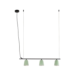 Φωτιστικό Οροφής - Ράγα Studio 28268 91,5x35,7cm 3xE14 8W Green-Black Faro Barcelona