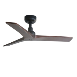 Ανεμιστήρας Οροφής Klim S 34278 D92cm Black-Dark Walnut Faro Barcelona