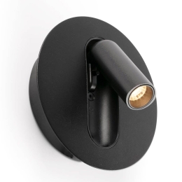 Φωτιστικό Τοίχου - Reader Timit LED 2700K 357lm 5,3x14,5cm Black Faro Barcelona