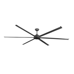 Ανεμιστήρας Οροφής Rotterdam 30 XXL 34211 D300cm Black Faro Barcelona