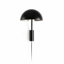 Φωτιστικό Τοίχου Dominica S 20042-123 1XE27 Black Faro Barcelona