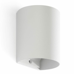 Φωτιστικό Τοίχου Sole Round Smooth 40522 1xGU10 8x10cm White Faro Barcelona