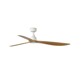 Ανεμιστήρας Οροφής Outwood L 34361 D150cm IP44 White-Oak Faro Barcelona