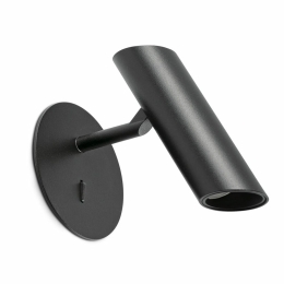 Φωτιστικό Τοίχου Leo LED 3.5W 2700K 299lm Black Faro Barcelona