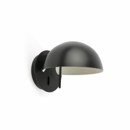Φωτιστικό Τοίχου Matilda 20501 1xE14 18,6cm Black Faro Barcelona