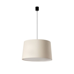 Φωτιστικό Οροφής Κρεμαστό Windsor 20229-153 3xE27 64x37,5cm Black-Linen Faro Barcelona