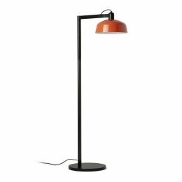 Φωτιστικό Δαπέδου Tatawin Metal 20336-148 1xE27 47,4x148cm Black-Reddish Orange Faro Barcelona