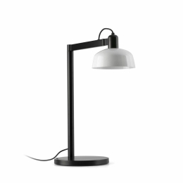 Φωτιστικό Γραφείου Tatawin Metal 20337-140 1xE27 45,4x57,5cm Black-White Faro Barcelona